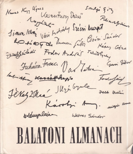 Balatoni Almanach - versek a Balatonrl