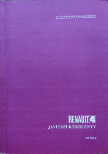 Renault 4 javtsi kziknyv