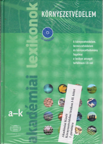 Lng Istvn  (szerk.) - Krnyezetvdelem I-II. - Akadmiai lexikonok - CD mellklettel