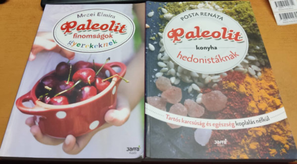Posta Renta Mezei Elmira - Paleolit finomsgok gyerekeknek + Paleolit konyha hedonistknak (2 ktet)