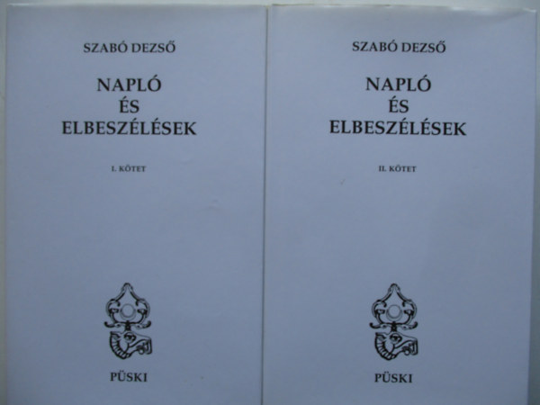 Napl s elbeszlsek I-II.