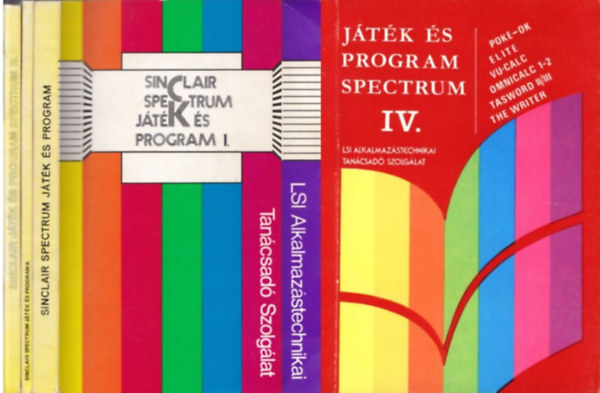 Bernth-Erds-Littvay-Pntek-Rucz-Rusznk, Kocsis Attila - Sinclair Spectrum programozs knyvcsomag