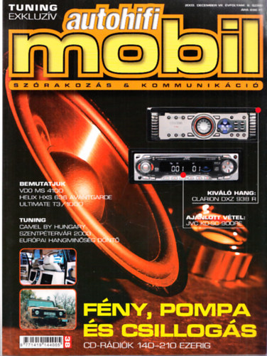 Autohifi mobil 2003. december VII. vfolyam 6. szm - Tuning exkluzv