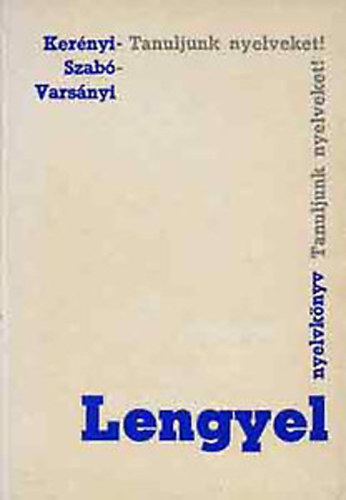 Lengyel nyelvk�nyv (Tanuljunk nyelveket)