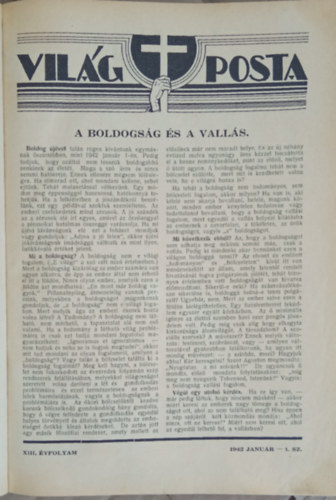 Vilgposta XIII.-XIV. vfolyam (1942-1943)