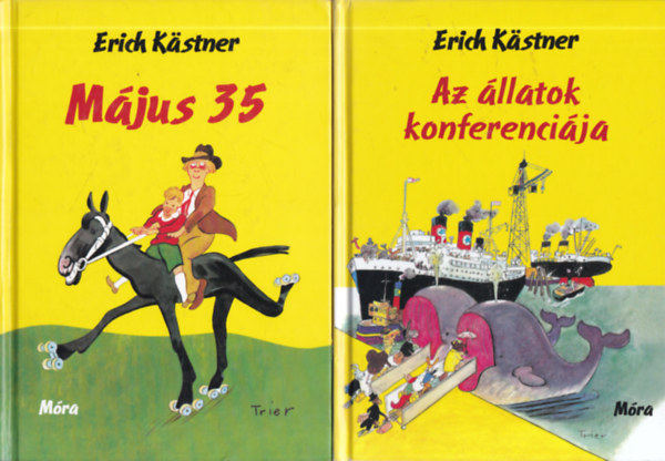 2 db. ifjúsági kötet (Május 35 + Az állatok konferenciája)