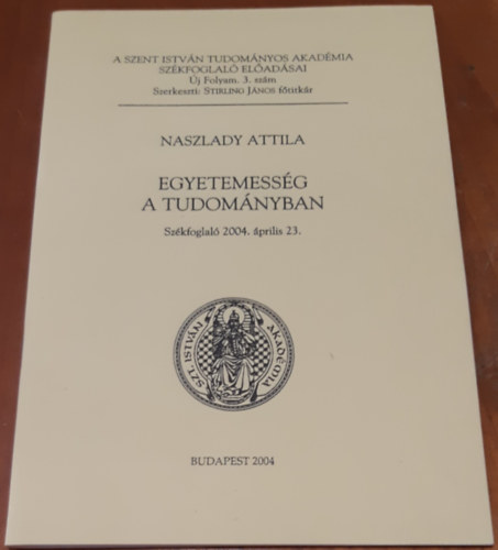 Egyetemessg a tudomnyban
