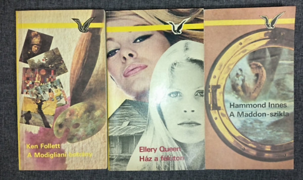 A modigliani-botr�ny + H�z f�l�ton + A Maddon-szikla (3db Albatrosz krimi)