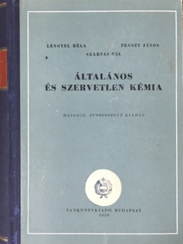 �ltal�nos �s szervetlen k�mia
