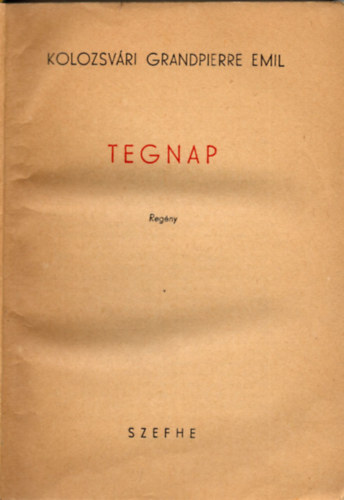 Tegnap