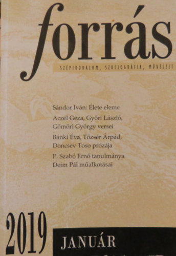 Forrs 2019. janur 51. vfolyam 2019. 1. szm