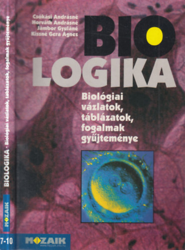Biologika (Biol�giai v�zlatok, t�bl�zatok, fogalmak gy�jtem�nye)