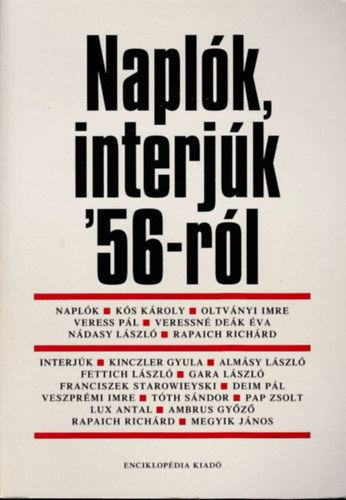 Naplk, interjk '56-rl