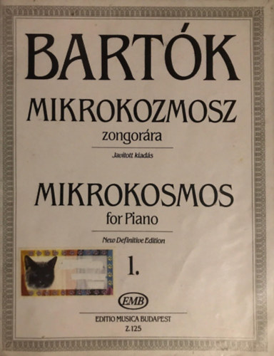 Mikrokozmosz zongorra 1.