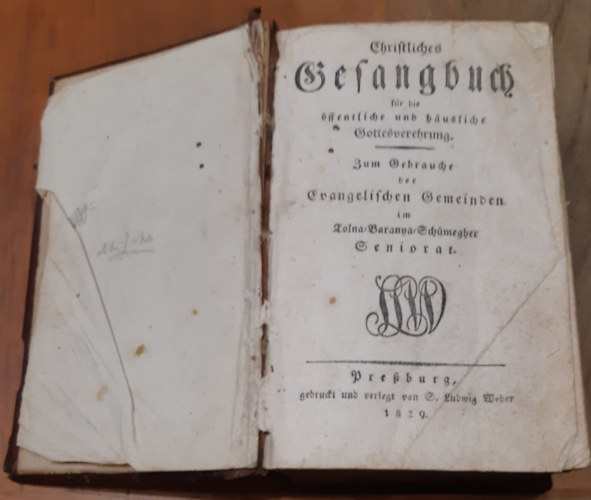 Christliches Gesangbuch fr die ffentliche und husliche Gottesverehrung.