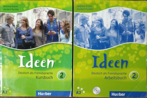 Ideen 2 - A2 - Kursbuch + Arbeitsbuch Mit CD