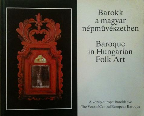 Szacsvay va szerk. - Barokk a magyar npmvszetben -Baroque in hungarian folk art