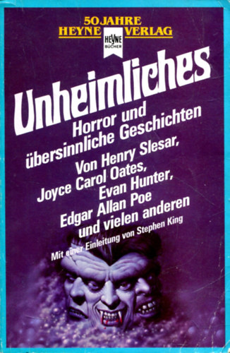 Unheimliches (Horror und �bersinnliche Geschichten)