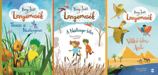 3 db Lengemesk: Tavasz a Ndtengeren + A Ndtenger tlen + Vilk tra kel