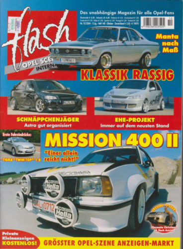 Flash Opel Scene International 2004/10.