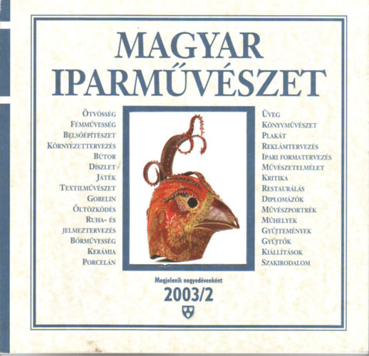 Magyar iparmvszet 2003/2.
