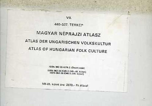 Magyar nprajzi atlasz VII-IX.