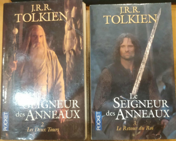 2 db Le Seigneur des Anneaux: 2. Les Deux Tours + 3. Le Retour du Roi