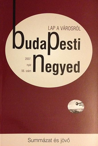 Budapesti negyed 56. szm - Summzat s jv (2007. nyr)