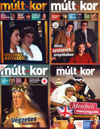 4 db M�lt-kor t�rt�nelmi magazin: 2020 t�l - 2021 tavasz - 2021 ny�r - 2022 ny�r