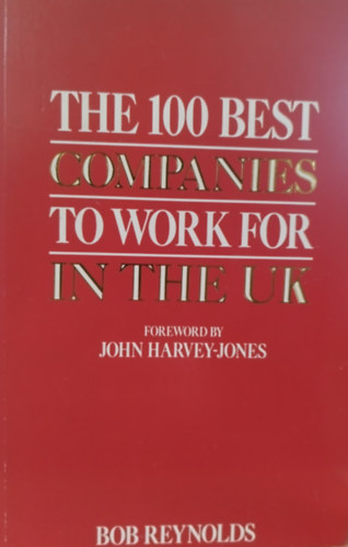 Bob Reynolds - The 100 Best Companies to Work for in the UK