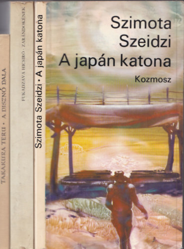 3 db. jap�n szerz�k m�vei: A diszn� dala + A jap�n katona + Zar�ndok�nek