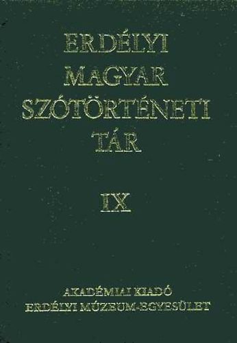 Erdlyi magyar sztrtneti tr IX.