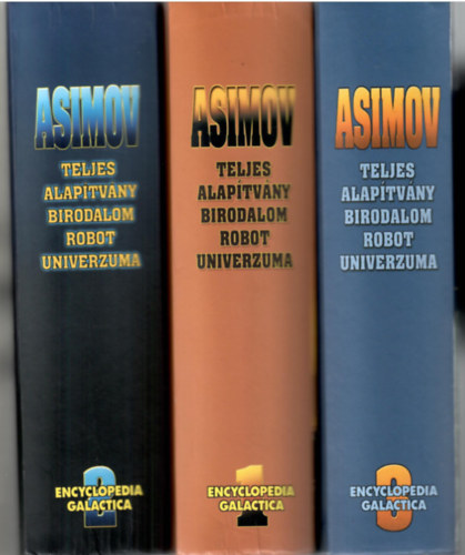 Asimov teljes Alapítvány-Birodalom-Robot univerzuma 1-5. (I-V.)