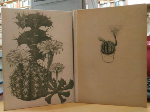 2 db Walther Haage: Freude mit Kakteen + Das Praktische Kakteenbuch in Farben