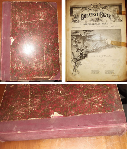 Budapest Bazár Szépirodalmi rész (1888. január 1-1894 december 1.) egybekötve