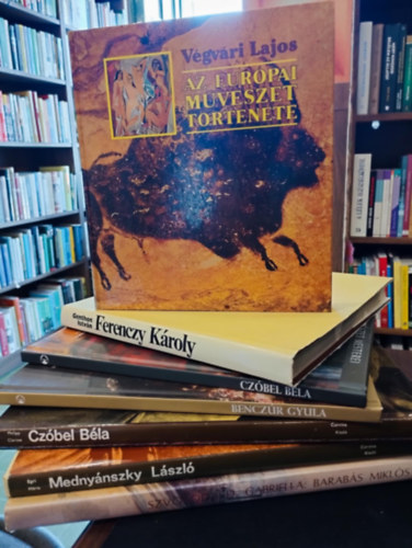 Mvszet knyvcsomag 7 darabos KNYVMENT AJNLAT: Barabs Mikls 1810-1898, Az Eurpai mvszet trtnete, Ferenczy Kroly,Czbel Bla, Mednynszky, Czbel Bla, Benczr Gyula