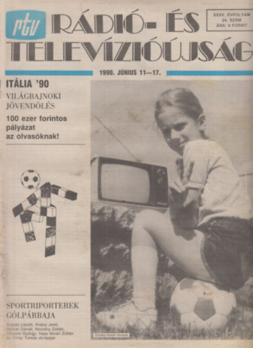 Rtv (Rdi- s televzijsg) 24. szm, XXXV. vf. 1990. jnius 11-17.