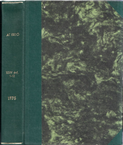 Az erd 1975/1-12. (Teljes vfolyam, egybektve)