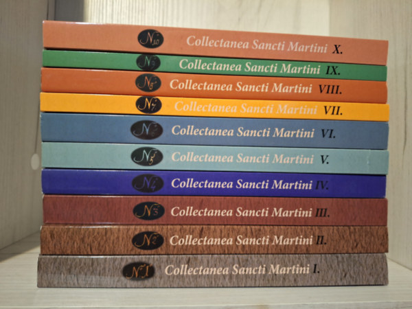 Collectanea Sancti Martini I-X. - A Pannonhalmi Faptsg Gyjtemnyeinek rtestje 1-10.