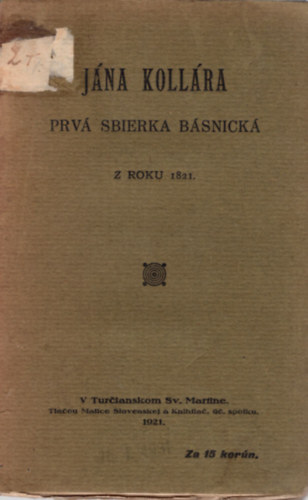 Prv Sbierka Bsnick