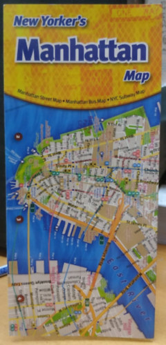 Opus Publishing - New Yorker's: Manhattan Map - Manhattan Street Map