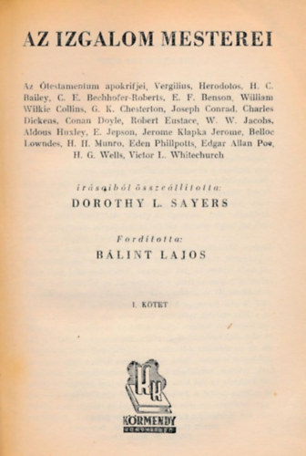 Az izgalom mesterei I.