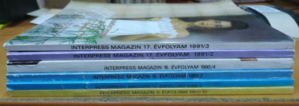 6 db IPM magazin, sz�rv�nysz�mok