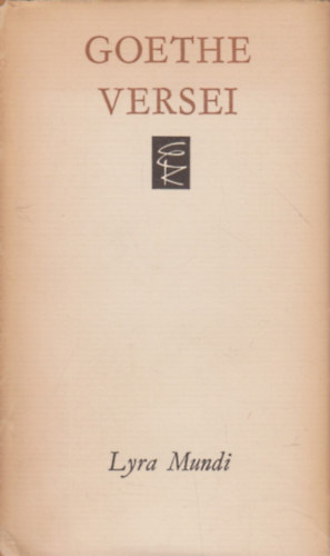 Goethe versei  /Lyra Mundi/