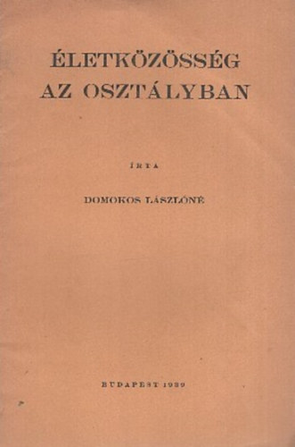 �letk�z�ss�g az oszt�lyban