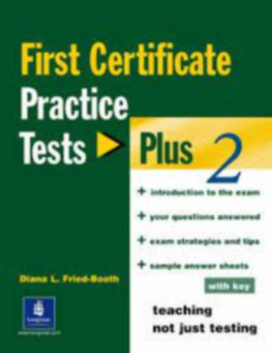 First Certificate Practice Tests Plus 2. with Key + 3 CD