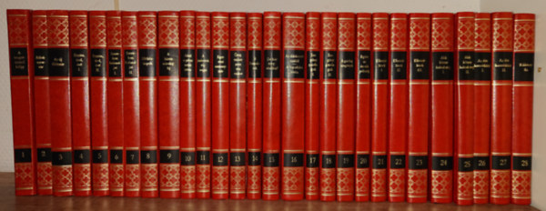 28 k�tet J�kai M�r d�szsorozat�b�l (Unikornis Kiad�): 1-28. (a m�vek c�mei a le�r�sban olvashat�k)