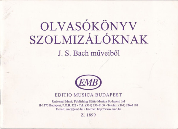 Olvasknyv szolmizlknak