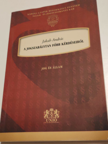 A jogszab�lytan f�bb k�rd�seir�l