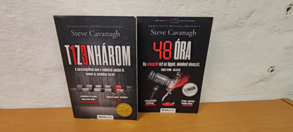 Steve Cavanagh knyvcsomag